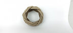 Oatmeal Rayon Napkin Ring, Oyster Sailor Napkin Ring, Turks Head Napkin Holder, Table Decor, Thanks Giving Day Decor, Wedding Table Decor