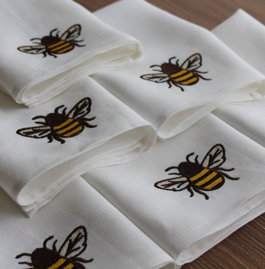 Personal Logo Embroidered Linen Handkies, Custom Hanky, Embroidered Luxury Linen Handkercief, Embroidered Linen Handkies for Bridal Shower