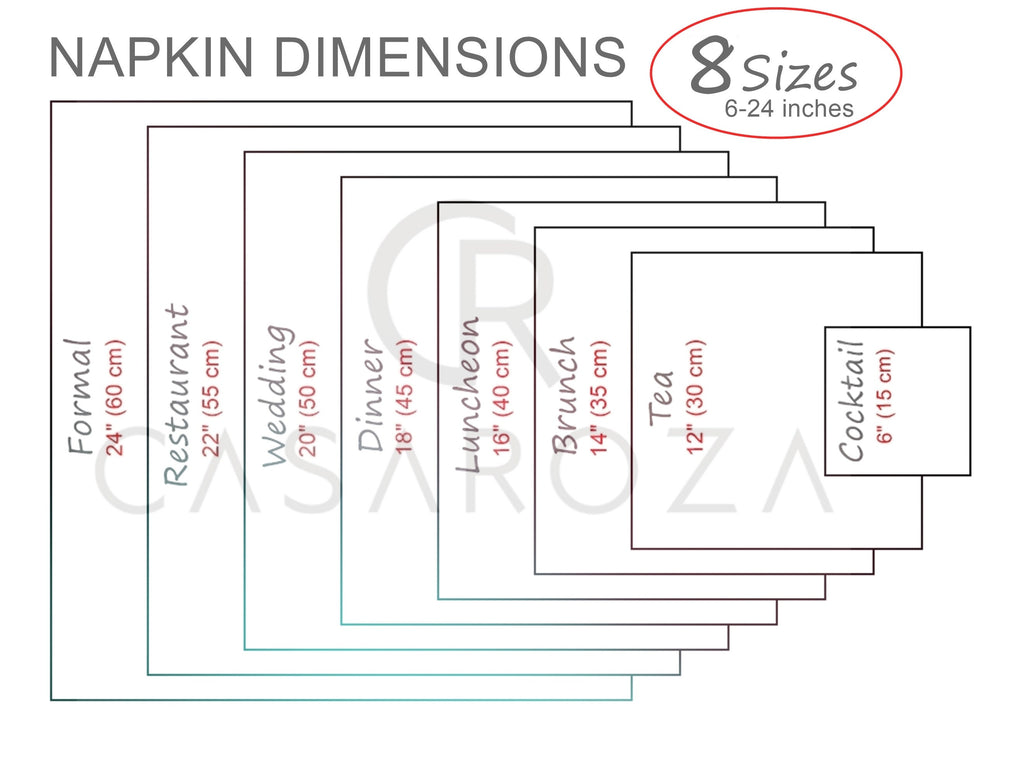 Interlocking Monogrammed Linen Napkin