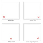 Custom Monogrammed Wedding Napkin