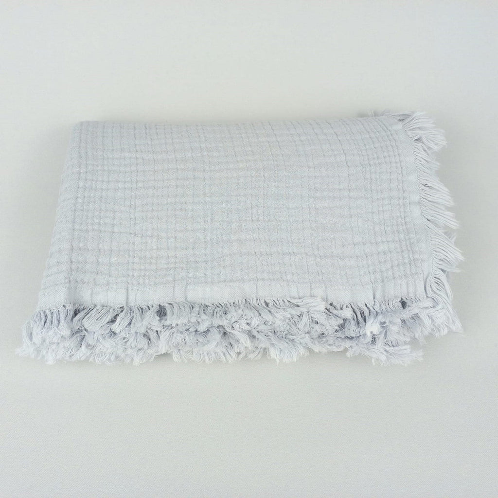 Muslin Toddler Blanket, Baby Shower Gift, %100 Cotton 4 Layers Muslin Baby Swaddle, Cozy Baby Blanket, Ecru Gauze Baby Blanket, Newborn Gift