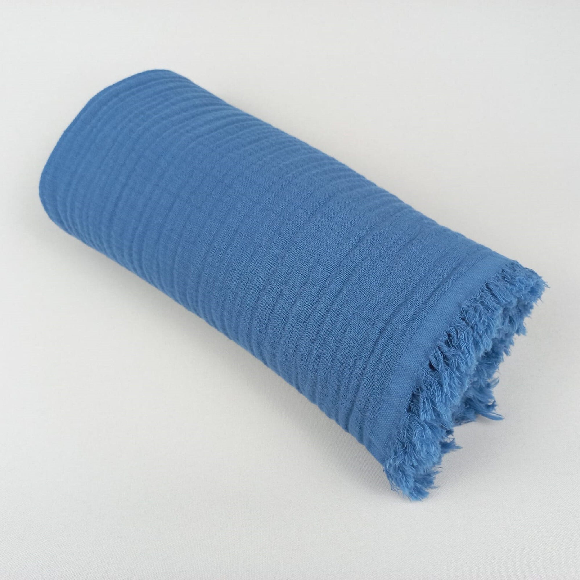 Baby Shower Gift, %100 Cotton 4 Layers Muslin Baby Swaddle, Cozy Toddler Blanket, Muslin Baby Blanket, Ecru Gauze Baby Blanket, Newborn Gift