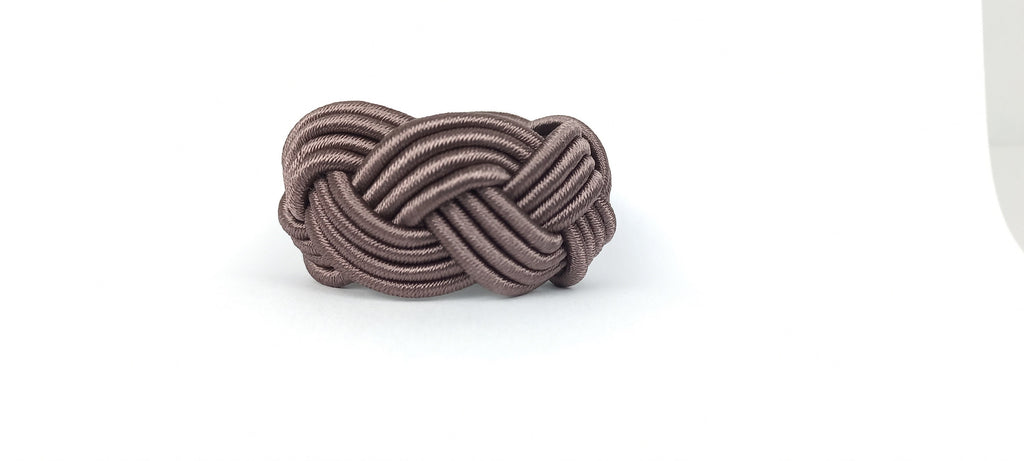 Damson Rayon Napkin Ring, Sailor Napkin Ring, Turks Head Napkin Holder, Table Decor, Thanksgiving Day Dinner Decoration, Wedding Table Decor
