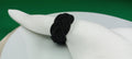 Black Rayon Napkin Ring, Sailor Napkin Ring, Turks Head Napkin Holder, Table Decor, Thanks Giving Day Dinner Decoration, Wedding Table Decor