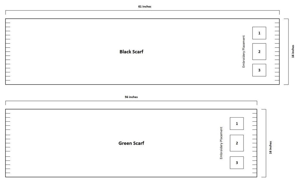 Embroidered Linen Scarf, Logo Embroidered Linen Scarf, Custom Luxury Linen Scarf,