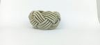Sand Green Rayon Napkin Ring, Sailor Napkin Ring, Turks Head Napkin Holder, Table Decor, Thanks Giving Day Dinner Decor, Wedding Table Decor