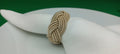 Cappuccino Rayon Napkin Ring, Beige Sailor Napkin Ring, Turks Head Napkin Holder, Table Decor, Thanks Giving Day Decor, Wedding Table Decor