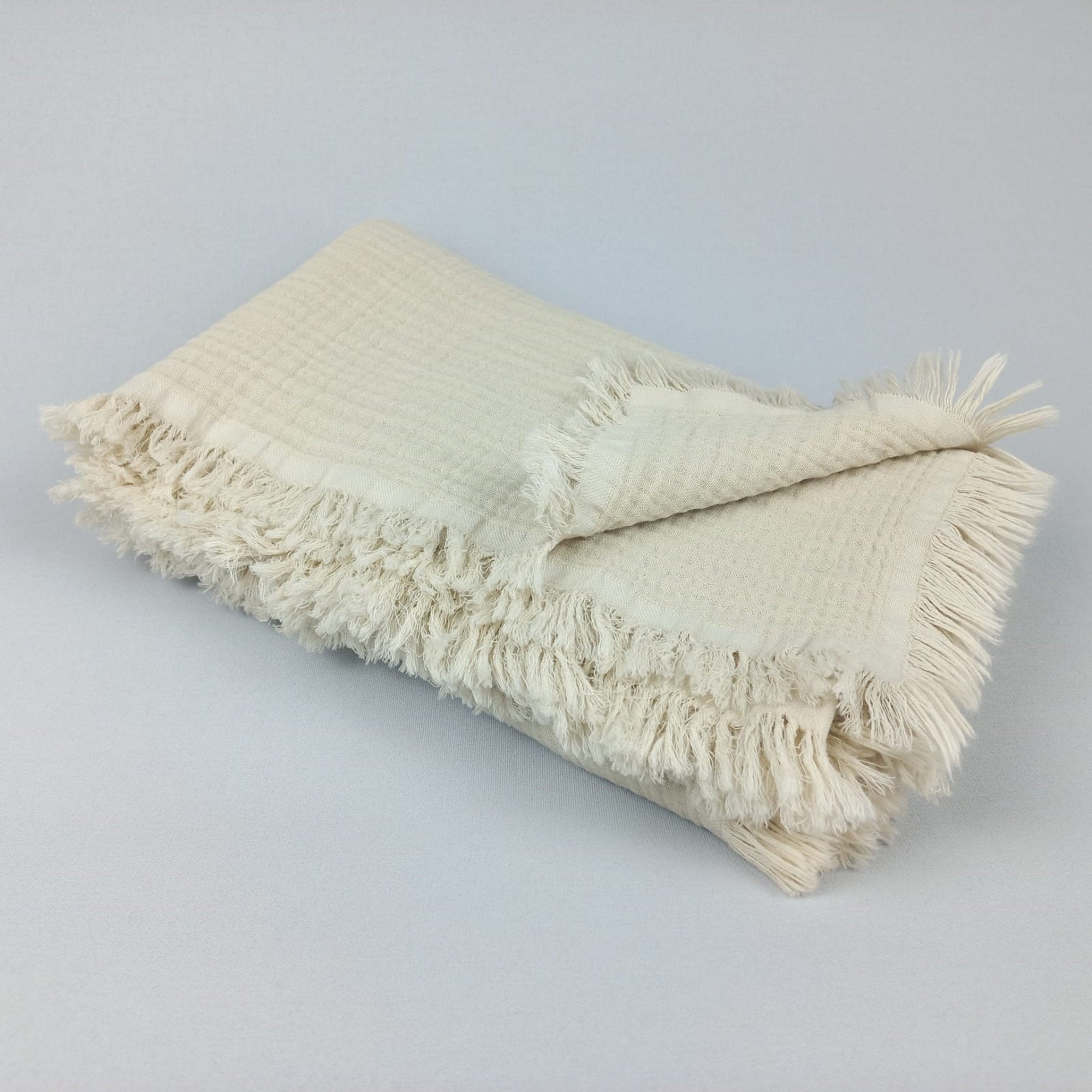 Muslin Baby Blanket, Baby Shower Gift, %100 Cotton 4 Layers Muslin Baby Swaddle, Ecru Gauze Baby Blanket, Newborn Gift, Cozy Toddler Blanket