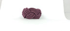 Purple Rayon Napkin Ring, Sailor Napkin Ring, Turks Head Napkin Holder, Table Decor, Thanksgiving Day Dinner Decoration, Wedding Table Decor