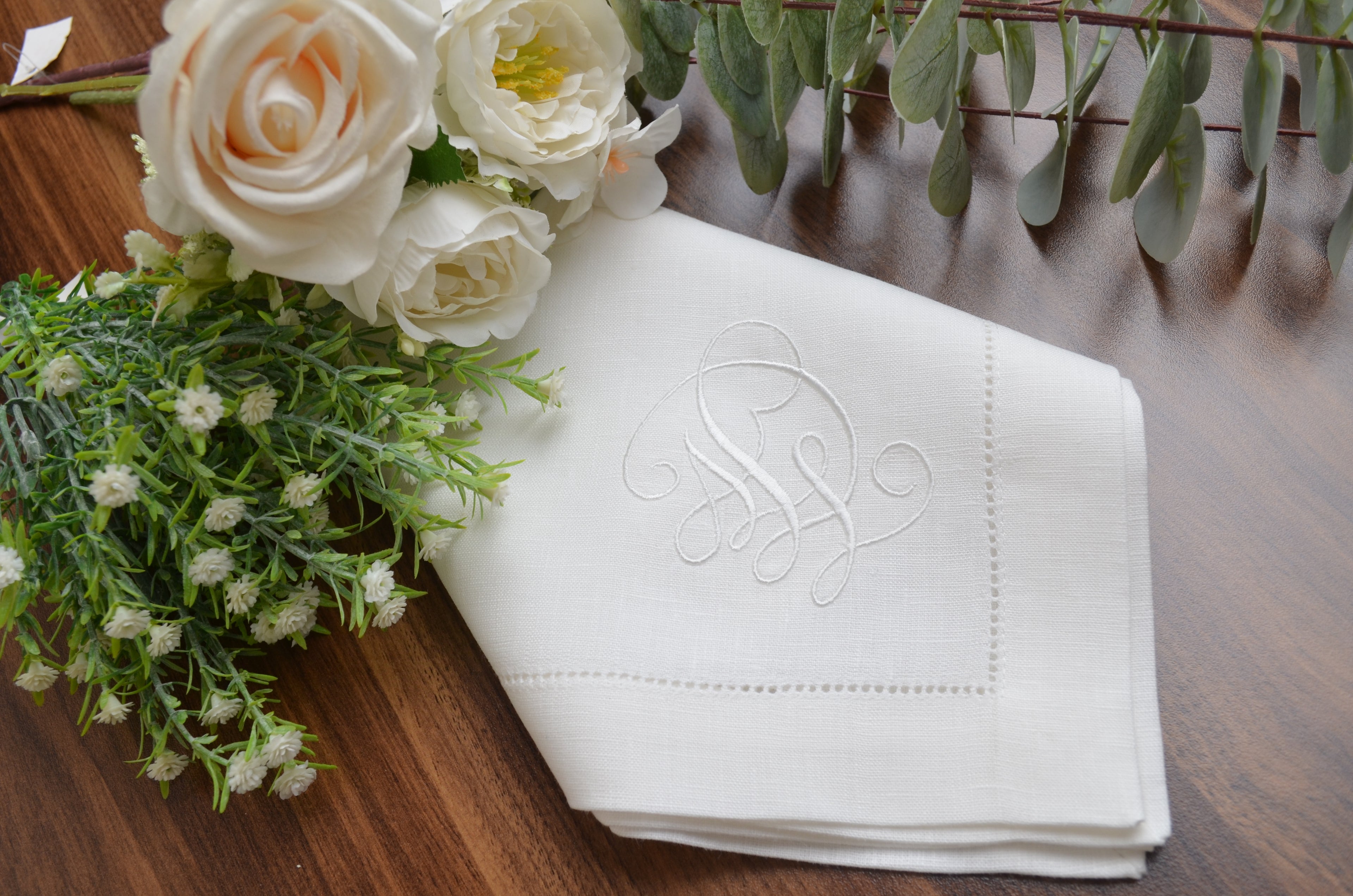 Hemstitched Napkin (100% linen)