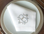 Custom Monogrammed Wedding Napkin