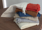Baby Shower Gift, %100 Cotton 4 Layers Muslin Baby Swaddle, Cozy Toddler Blanket, Muslin Baby Blanket, Ecru Gauze Baby Blanket, Newborn Gift