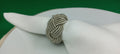 Sand Green Rayon Napkin Ring, Sailor Napkin Ring, Turks Head Napkin Holder, Table Decor, Thanks Giving Day Dinner Decor, Wedding Table Decor