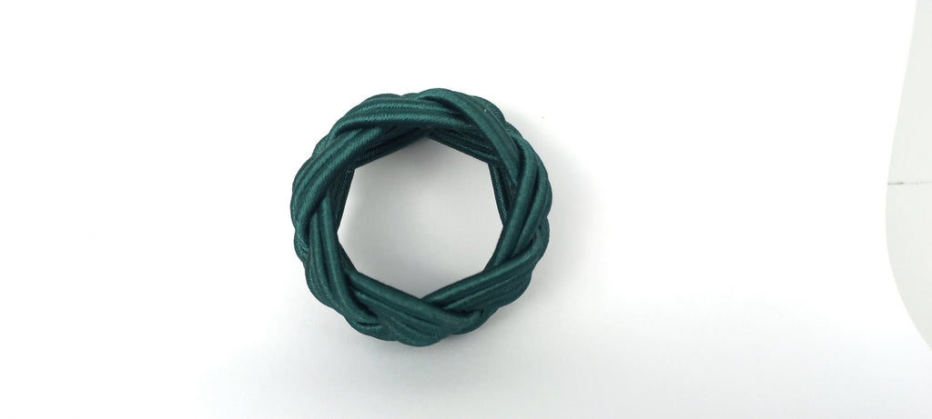 Duck Green Rayon Napkin Ring, Green Sailor Napkin Ring, Turks Head Napkin Holder, Table Decor, Thanks Giving Day Decor, Wedding Table Decor