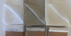 Wholesale Hemstitched Linen Napkin, Bulk Linen Napkin, White Luxury Linen Napkin, Bulk Linen Wedding Napkin, Wholesale Linen Cocktail Napkin