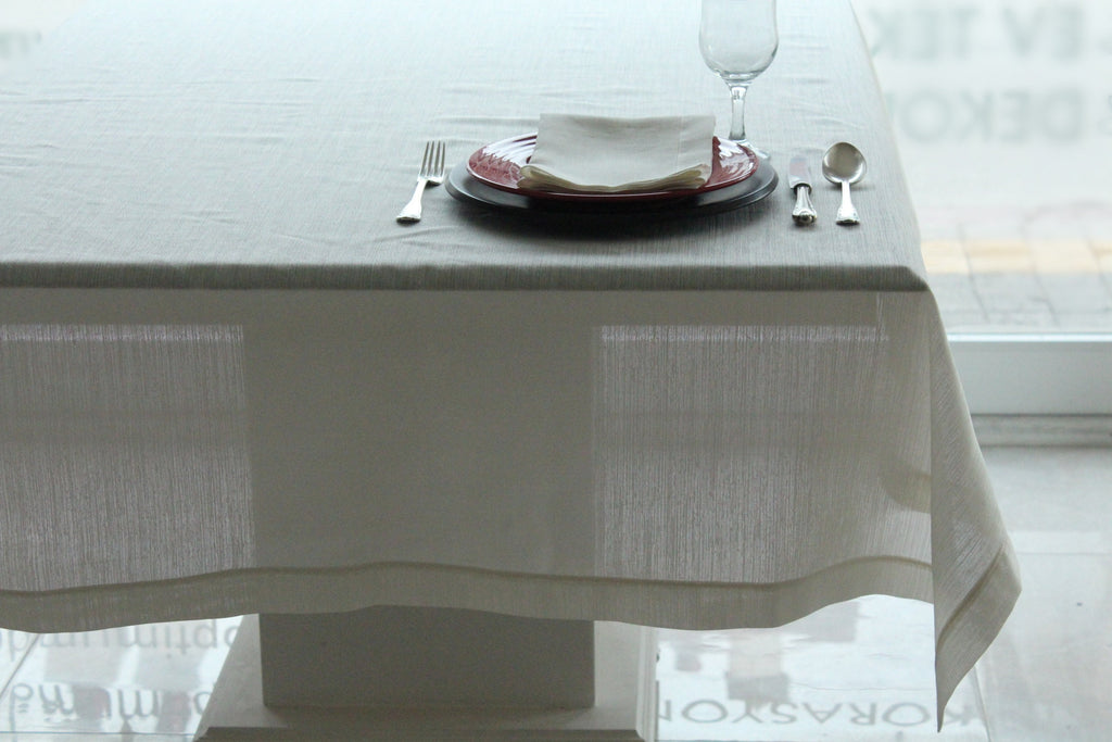 Luxury Tablecloth, Long Size Table Cover, Large Tablecloth, Long and Large Tablecloth, Big Size Tablecover, Housewarming Gift, Gift for Her