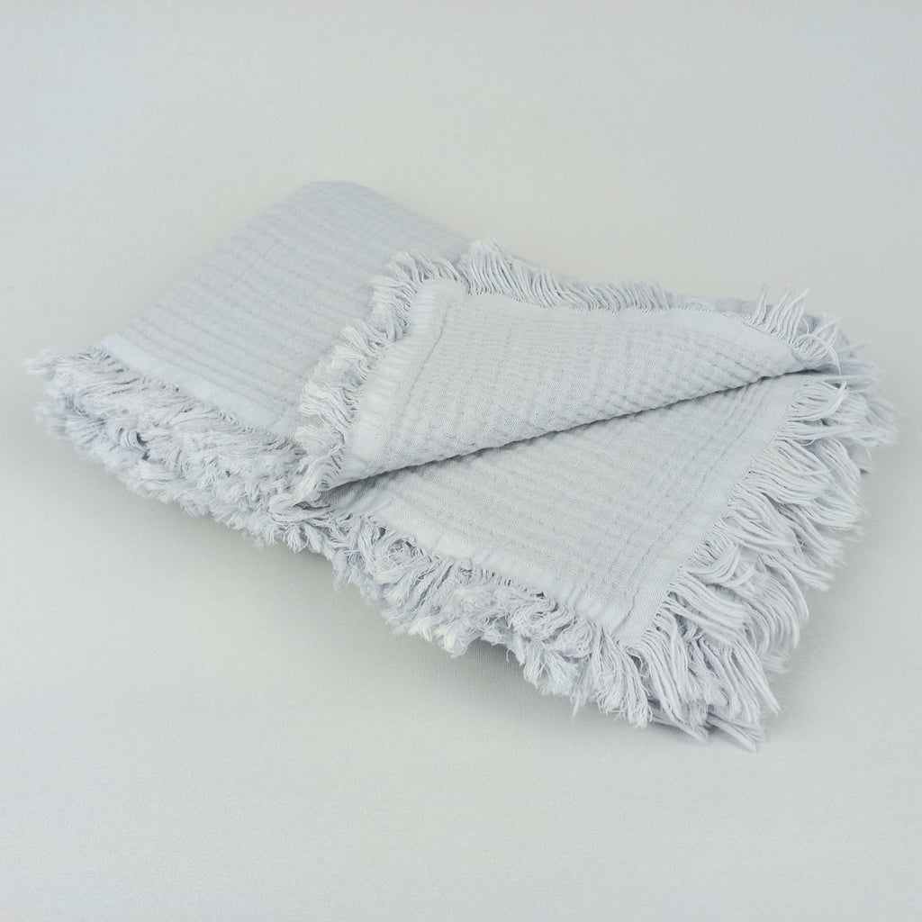 Muslin Baby Blanket, Baby Shower Gift, %100 Cotton 4 Layers Muslin Baby Swaddle, Ecru Gauze Baby Blanket, Newborn Gift, Cozy Toddler Blanket