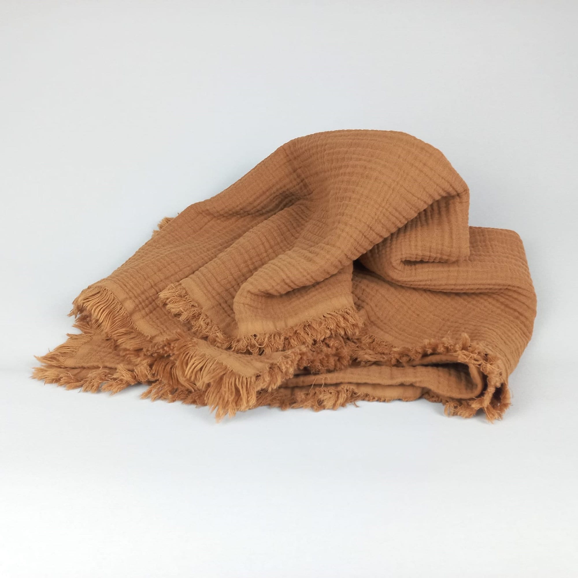 Muslin Toddler Blanket, Baby Shower Gift, %100 Cotton 4 Layers Muslin Baby Swaddle, Cozy Baby Blanket, Ecru Gauze Baby Blanket, Newborn Gift